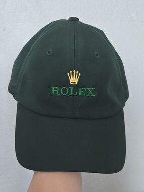 Rolex Embroidered Crown Baseball Cap